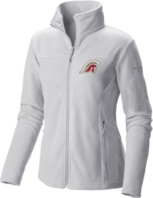 Rutgers Prep Columbia Womens Full Zip Fleece Jacket Rutgers Prep Argonauts Mascot Full Color - ONLINE ONLY