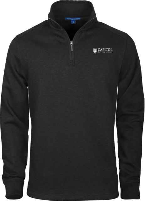 Capitol Technology Slub Fleece 1/4 Zip Pullover Primary Mark - ONLINE ONLY