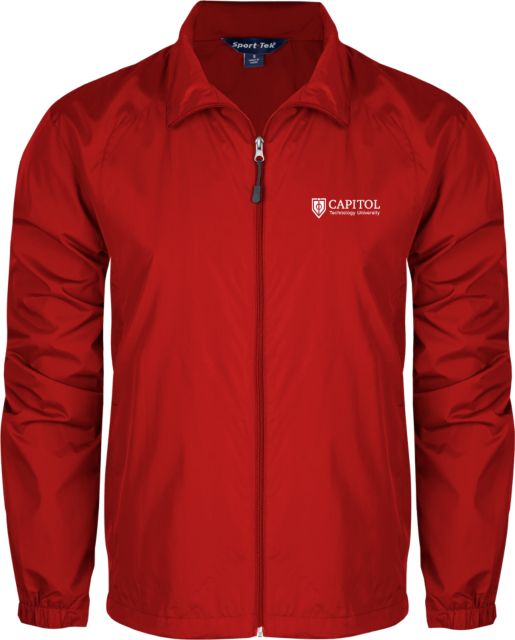 Capitol Technology Full Zip Wind Jacket Red Primary Mark - ONLINE ONLY