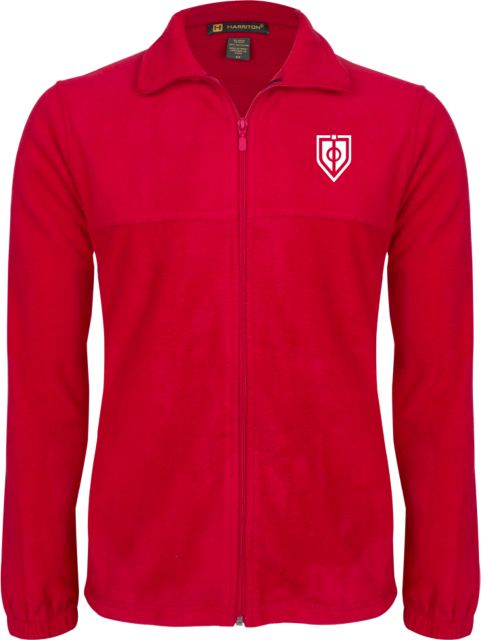 Capitol Technology Fleece Full Zip Red Jacket Shield - ONLINE ONLY