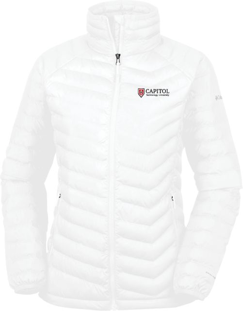 Capitol Technology Columbia Powder Lite Ladies Jacket Primary Mark - ONLINE ONLY