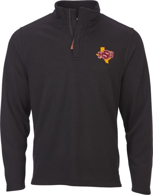 Midwestern State Boxercraft Sullivan 1/4 Zip MSU Logo - ONLINE ONLY