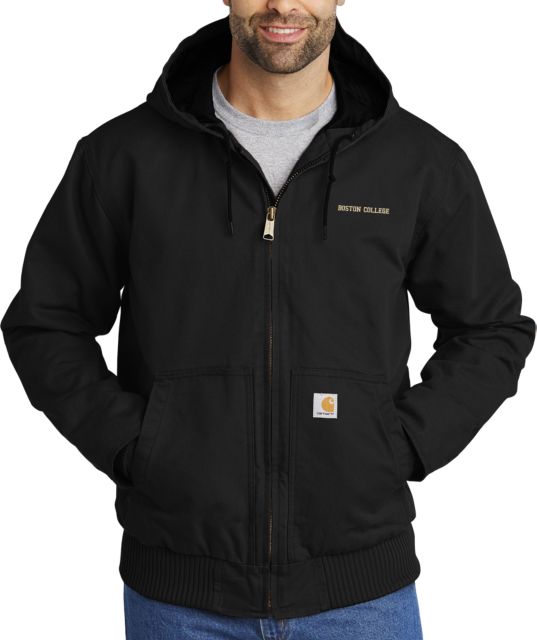 Boston College Carhartt Washed Duck Active Jacket Boston College