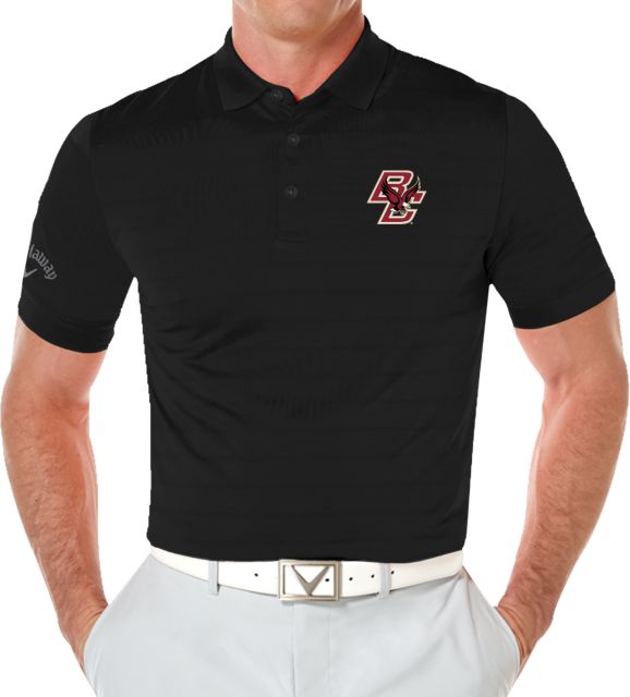Boston College Callaway Opti Vent Polo Primary Mark - ONLINE ONLY