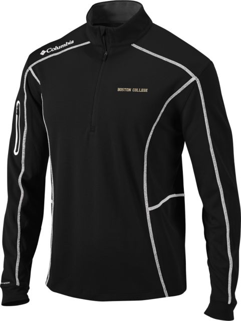 Boston College Columbia Omni Wick Shotgun 1/4 Zip Boston College - ONLINE ONLY