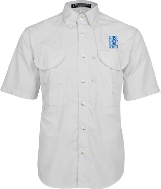 Rose State Camo Short Sleeve Performance Fishing Shirt Primary Mark - ONLINE ONLY