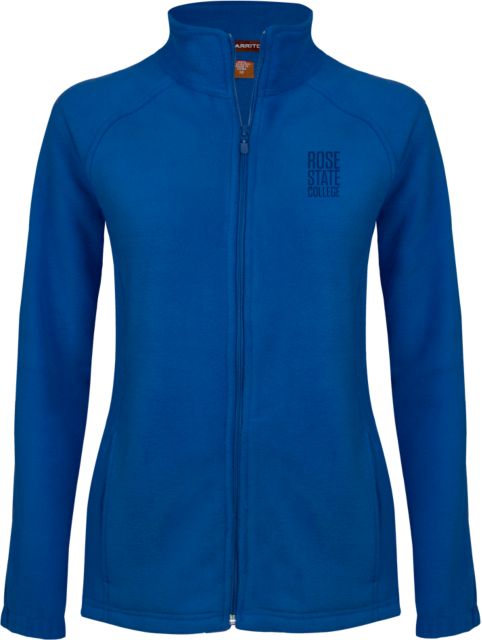 Rose State Ladies Fleece Full Zip Jacket Primary Mark - ONLINE ONLY