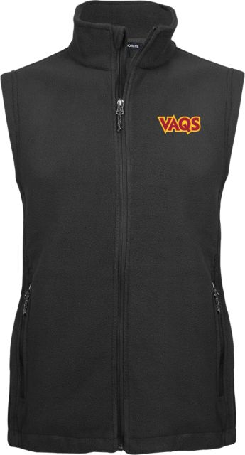 Glendale CC Fleece Full Zip Vest VAQS Wordmark - ONLINE ONLY