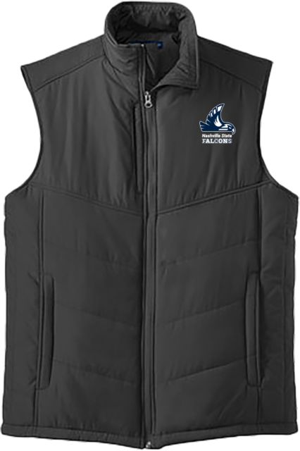 Nashville State Puffer Vest Nashville State Falcons Mascot - ONLINE ONLY