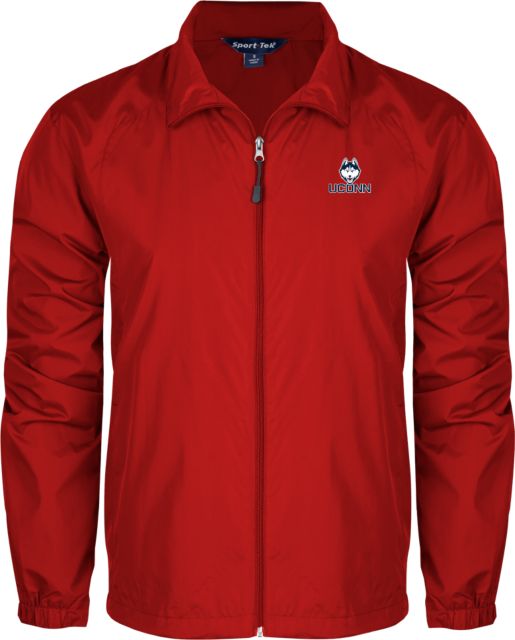 UConn Full Zip Wind Jacket University of Connecticut UConn