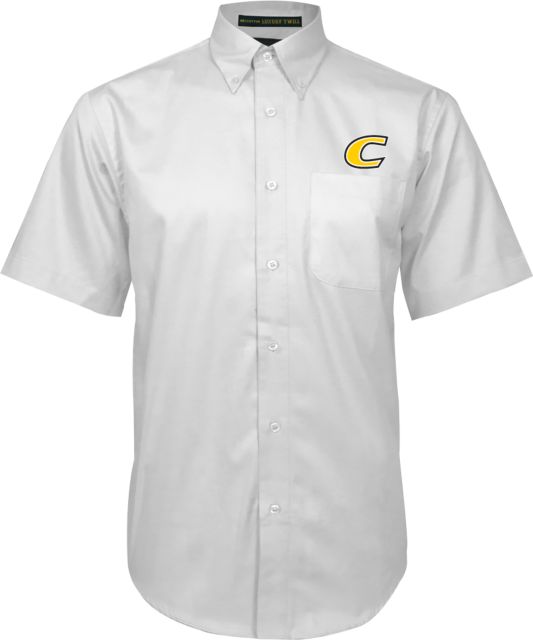 Centre Twill Button Down Short Sleeve C Primary Mark - ONLINE ONLY