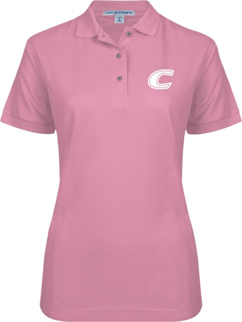 Centre Womens Silk Touch Pique Polo C Primary Mark - ONLINE ONLY