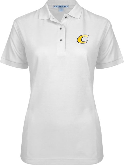 Centre Womens Silk Touch Pique Polo C Primary Mark - ONLINE ONLY