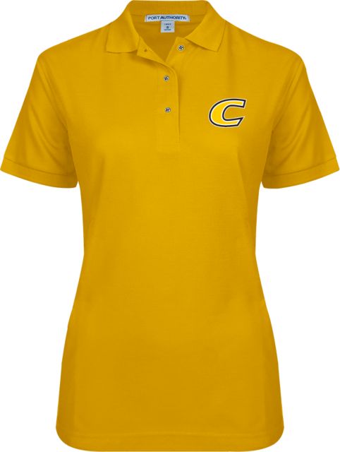 Centre Womens Silk Touch Pique Polo C Primary Mark - ONLINE ONLY