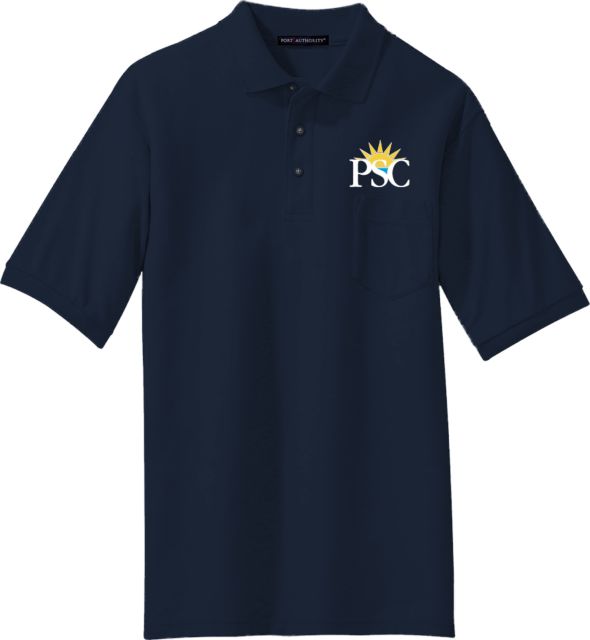 Pensacola State Silk Touch Polo w/ Pocket PSC EMB - ONLINE ONLY