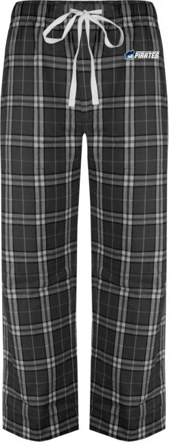 Pensacola State Navy/White Flannel Pajama Pant Pensacola State College Pirates Flat EMB - ONLINE ONLY