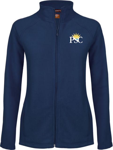 Pensacola State Ladies Fleece Full Zip Jacket PSC EMB - ONLINE ONLY