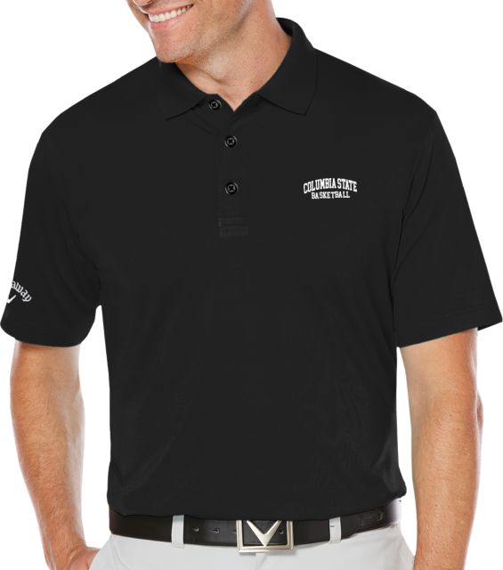 Columbia State CC Callaway Opti Dri Chev Polo Columbia State Basketball - ONLINE ONLY