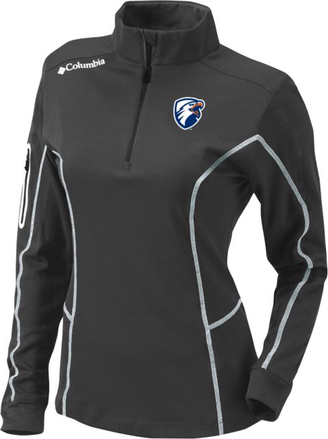 UT Tyler Columbia Womens Omni Wick Shotgun 1/4 Zip Swoop Shield - ONLINE ONLY