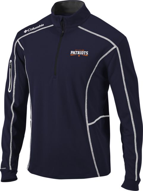 UT Tyler Columbia Omni Wick Shotgun 1/4 Zip UTT Patriots - ONLINE ONLY