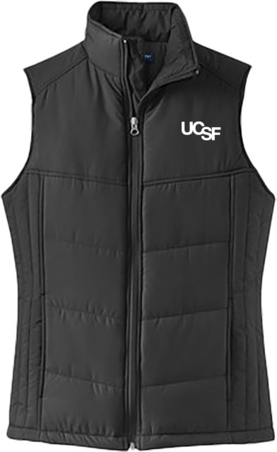 UCSF Womens Puffer Vest UCSF