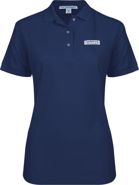 Keiser Womens Silk Touch Pique Polo K U Seahawks - ONLINE ONLY