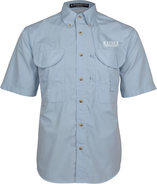 Keiser Light Fishing Shirt Performance Short Sleeve  Keiser University Stacked - ONLINE ONLY