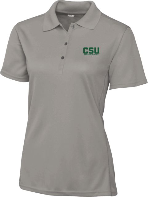 Colorado State Womens Clique Ice Pique Polo CSU Cross Country
