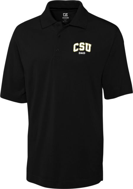Colorado State C&B Advantage TriBlend Pique Polo Arched CSU Dad