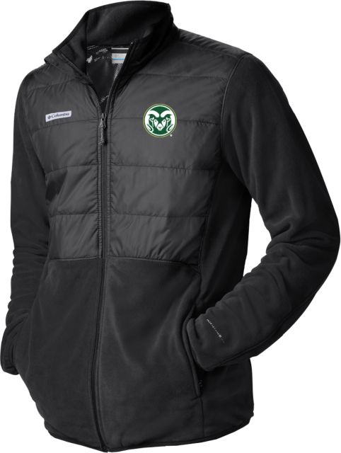 Colorado State Columbia Basin Butte Full Zip Colorado State Primary Athletics Mark