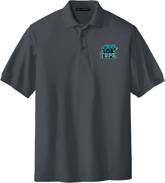 Cuyahoga CC Extended Silk Touch Polo Tri-C Tops Mascot Mark - PLUS - ONLINE ONLY