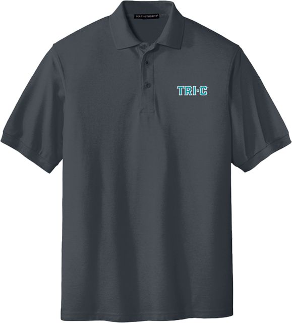 Cuyahoga CC Extended Silk Touch Polo Tri-C Wordmark - PLUS - ONLINE ONLY
