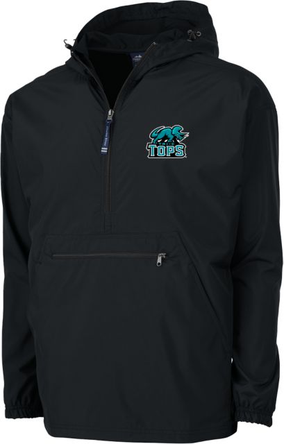 Cuyahoga CC Charles River Pack N Go Pullover Rain Jacket Tri-C Tops Mascot Mark - ONLINE ONLY