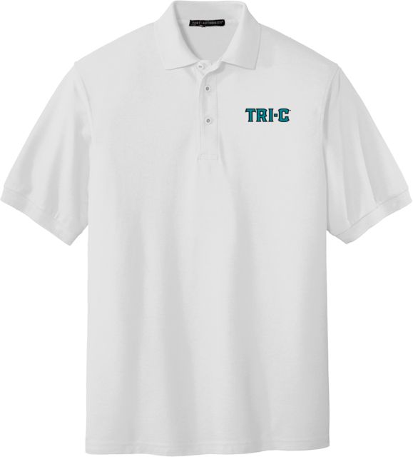 Cuyahoga CC Silk Touch Polo Tri-C Wordmark - ONLINE ONLY