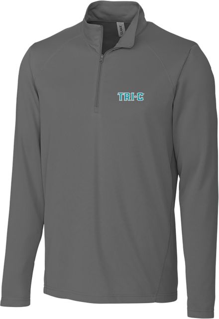 Cuyahoga CC C&B Titan Clique Ice Pique Half Zip Tri-C Wordmark - ONLINE ONLY