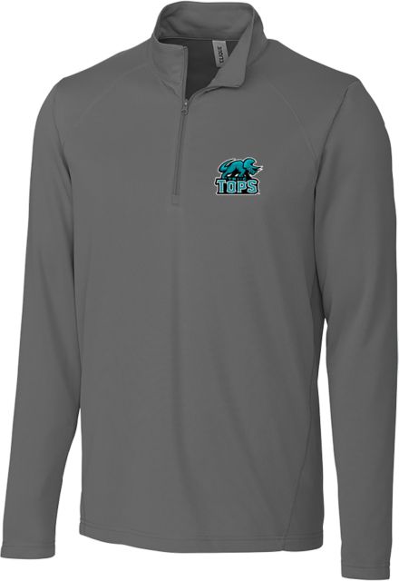 Cuyahoga CC C&B Titan Clique Ice Pique Half Zip Tri-C Tops Mascot Mark - ONLINE ONLY