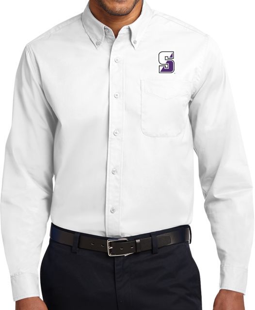 Scranton Twill Button Down Long Sleeve Univ of Scranton S - ONLINE ONLY