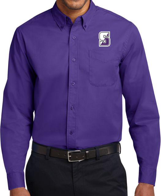 Scranton Twill Button Down Long Sleeve Univ of Scranton S - ONLINE ONLY
