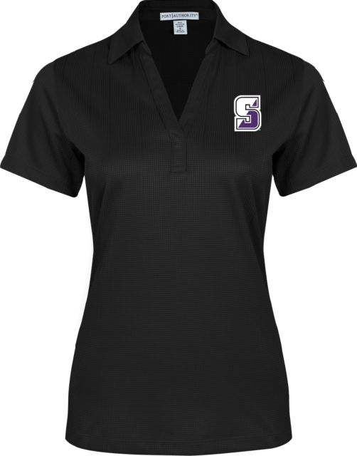 Scranton Ladies Performance Fine Jacquard Polo Univ of Scranton S - ONLINE ONLY