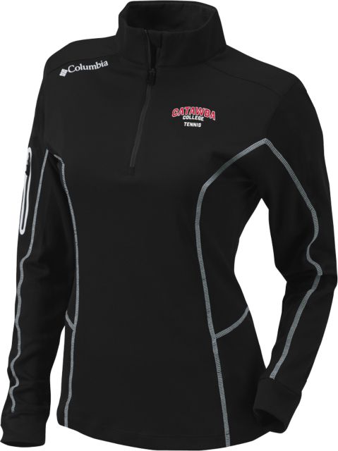 Catawba Columbia Womens Omni Wick Shotgun 1/4 Zip Catawba College Primary Tennis - ONLINE ONLY