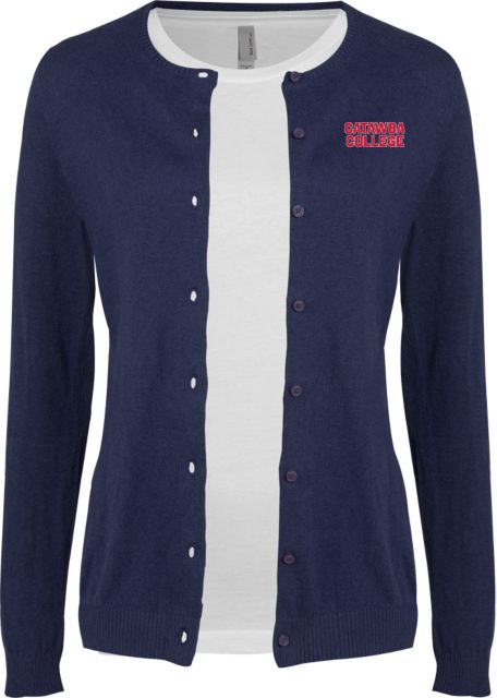 Catawba Cardigan Sweater Catawba College Stacked - ONLINE ONLY