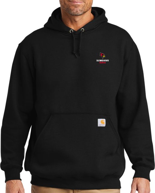 Illinois State Carhartt Midweight Hoodie I-State Arched - ONLINE ONLY: