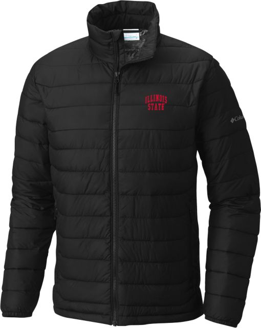 Illinois State Columbia Powder Lite Jacket Illinois State Official Athletics Logo - ONLINE ONLY