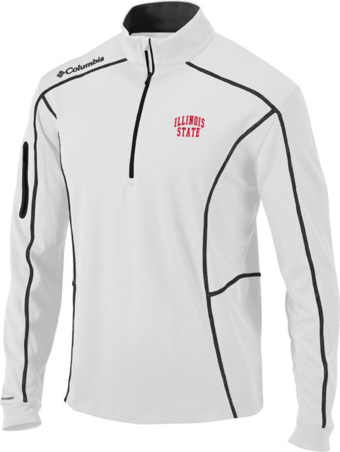 Illinois State Columbia Omni Wick Shotgun 1/4 Zip Illinois State Official Athletics Logo - ONLINE ONLY