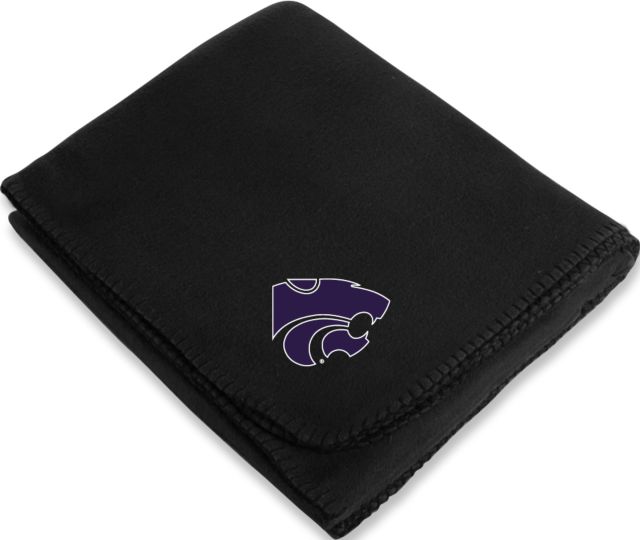 Kansas State Arctic Fleece Blanket K State Primary Athletic Mark - ONLINE ONLY