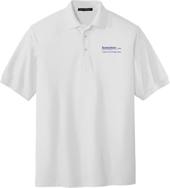 Kansas State Silk Touch Polo K State Salina Aerospace and Tech Campus Vertical - ONLINE ONLY