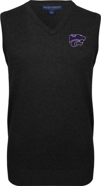 Kansas State VNeck Sweater Vest K State Primary Athletic Mark - ONLINE ONLY