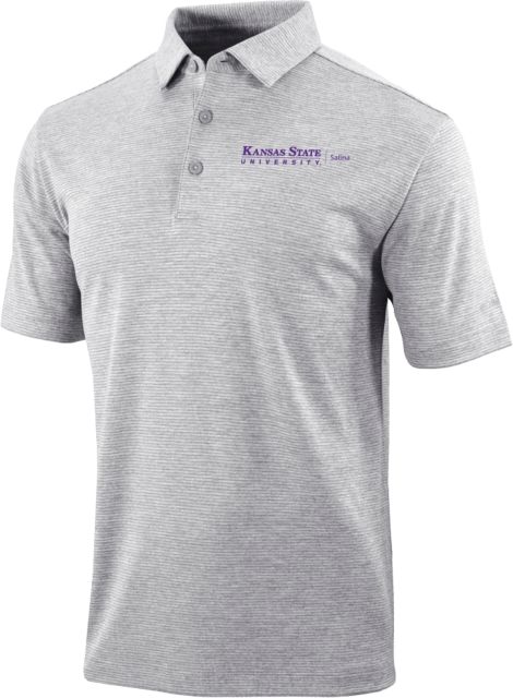 Kansas State Columbia Omni Wick Set Golf Polo K State Salina - ONLINE ONLY