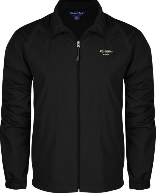 Crafton Hills Full Zip Wind Jacket Black Crafton Hills College Primary - Alumni - ONLINE ONLY