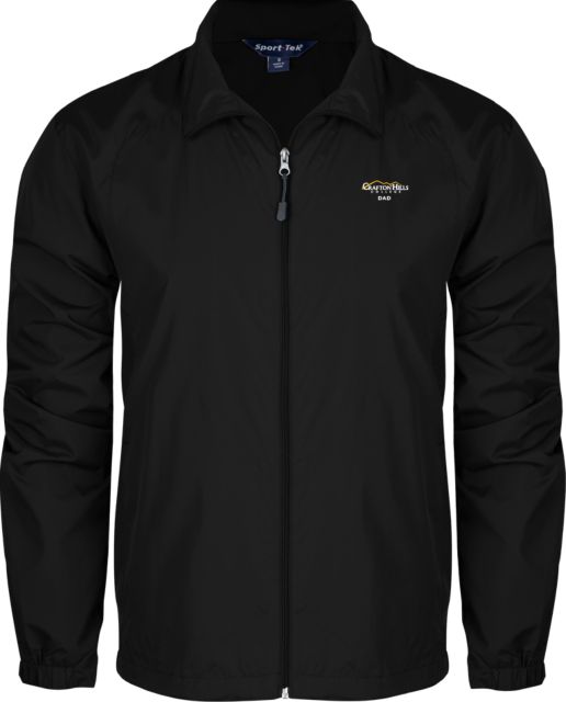 Crafton Hills Full Zip Wind Jacket Black Crafton Hills College Primary - Dad - ONLINE ONLY